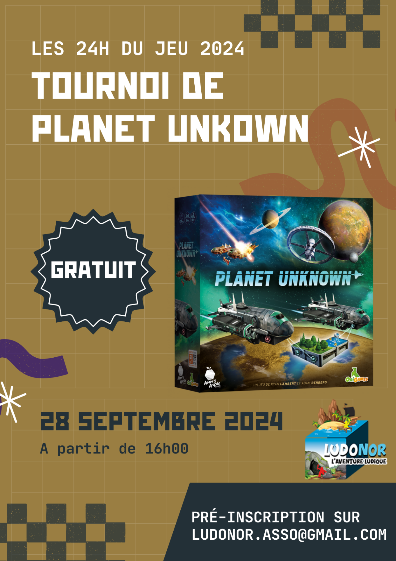 Tournoi de planet unknown